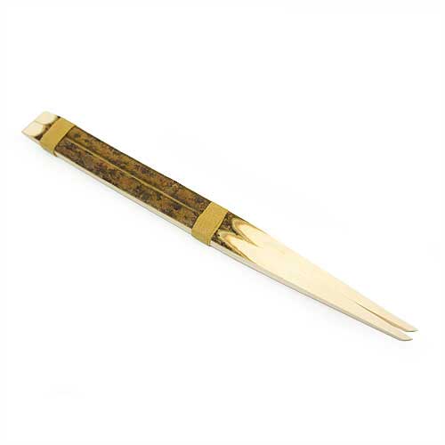 黒文字 矢筈箸 6寸(表千家用)l Chopsticks for Sweets (Omotesenke Style)