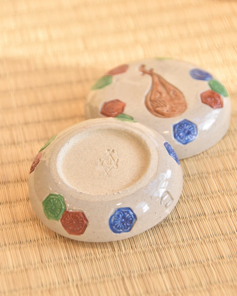 Biwa Kōgō (Incense Container)