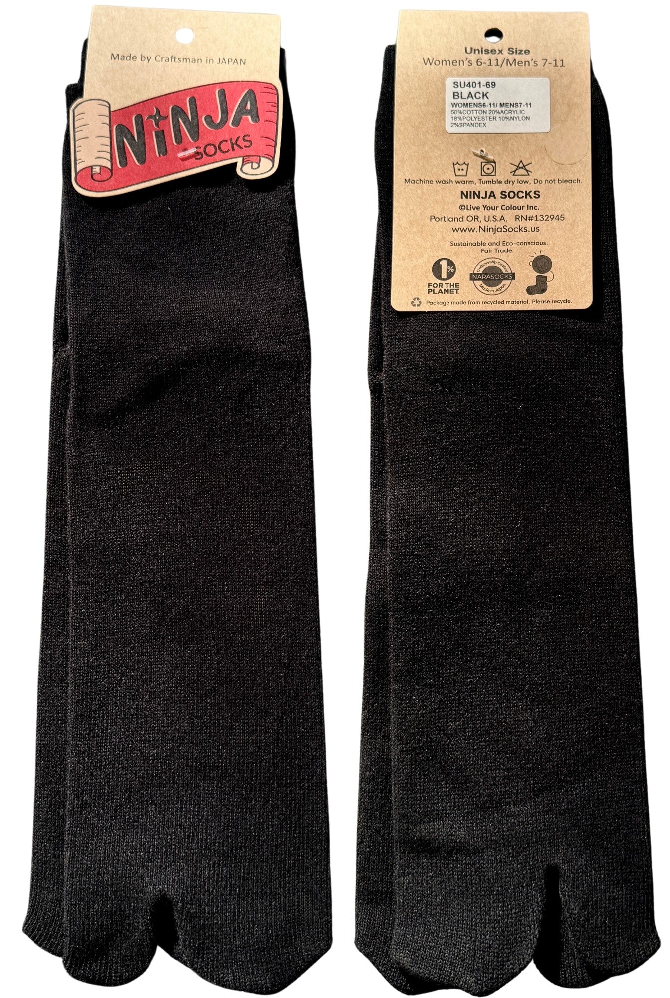 Black Tabi Socks