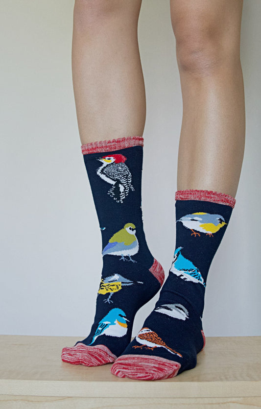 Replant Pairs "Bird" Socks