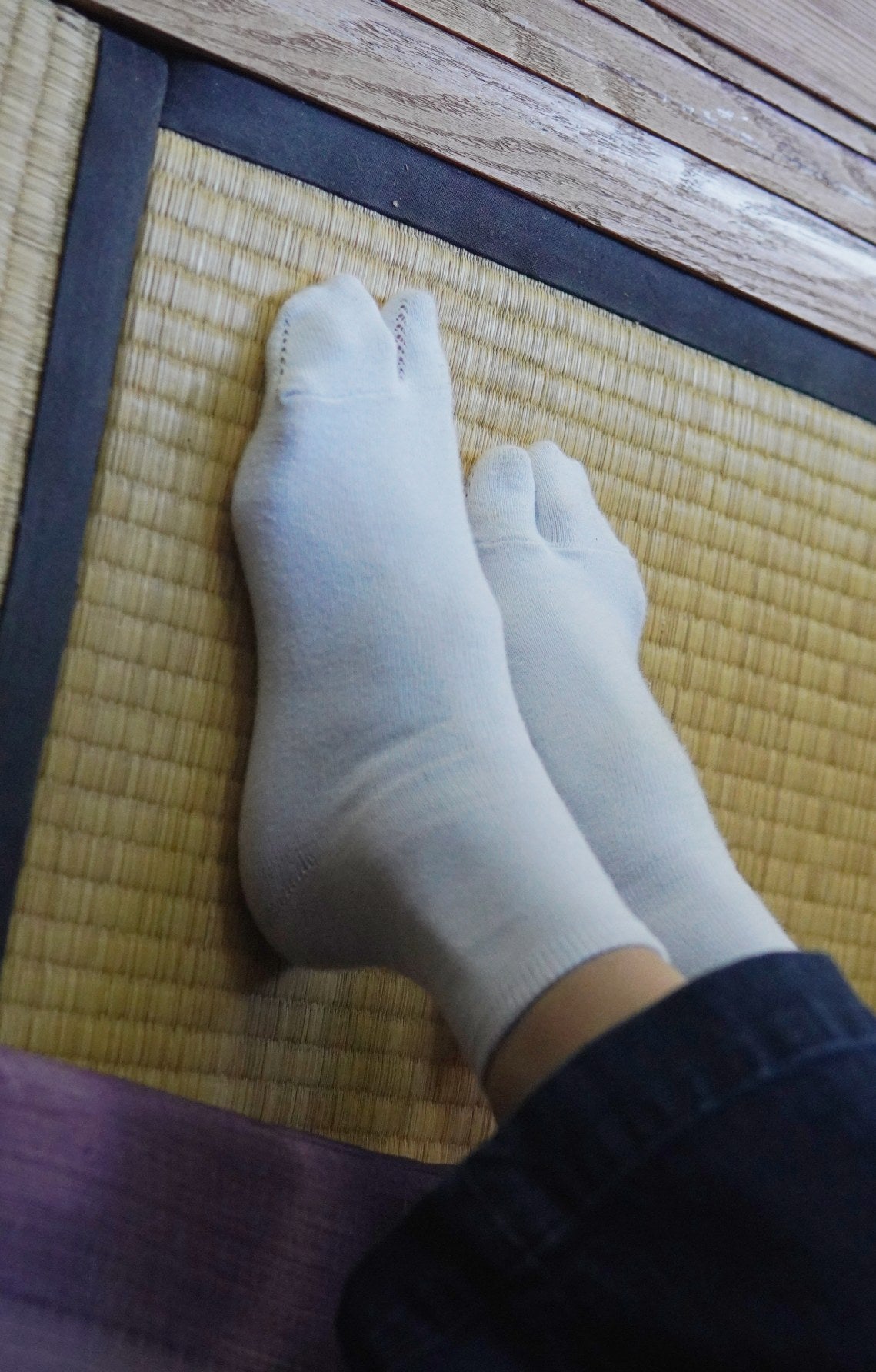 White Tabi Socks