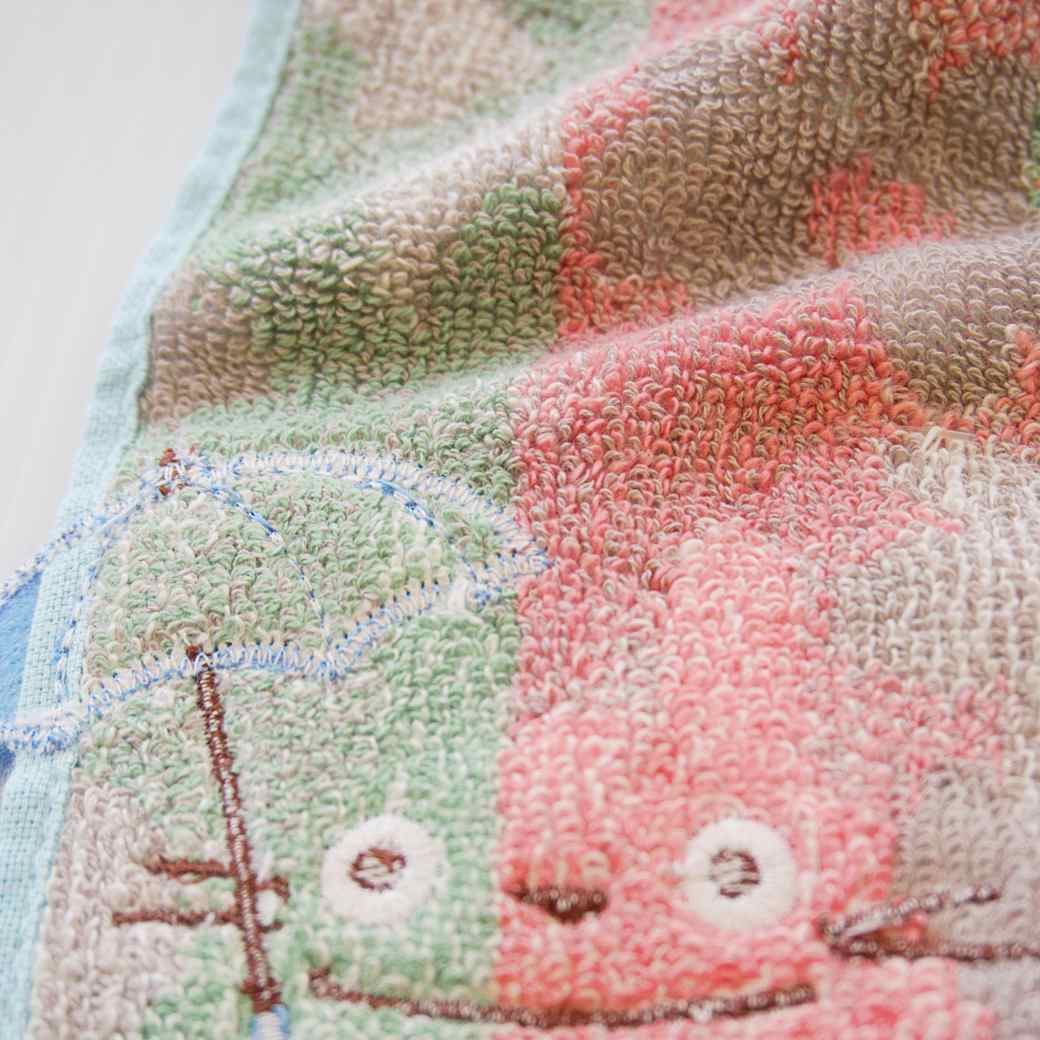 Totoro Mini Towel | Flower Scenery