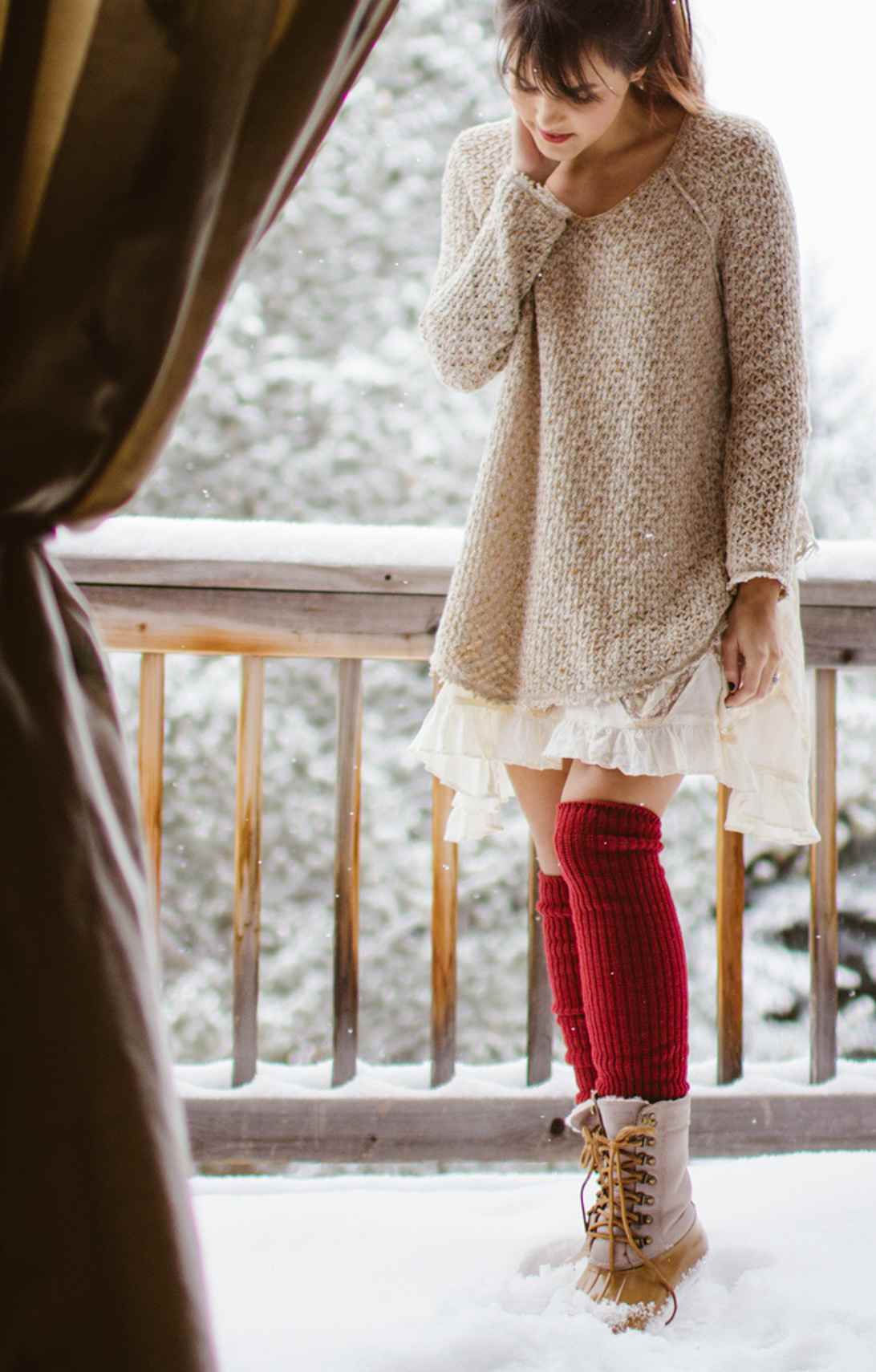 Scrunchy Over The Knee