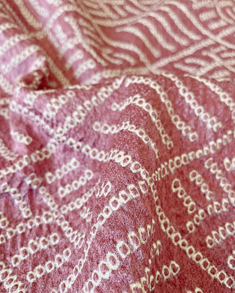 Triple Line Diamond Shibori Jacket