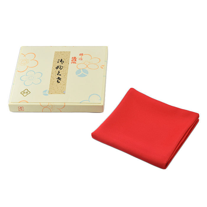 塩瀬無地帛紗 「特優」 北村徳斎 l Fukusa (Silk) ‘Tokuyu’ - Kitamura Tokusai