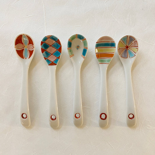 Teaspoon Set - Kutani Ware