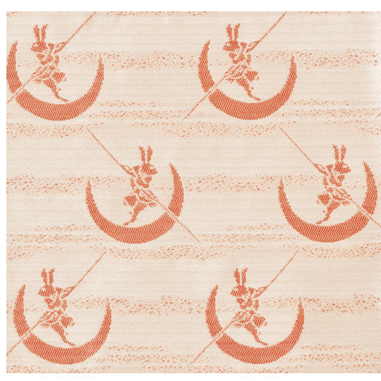 古帛紗「卯」 北村徳斎 干支帛紗 l Kobukusa (Silk) ‘Rabbit’ - Kitamura Tokusai