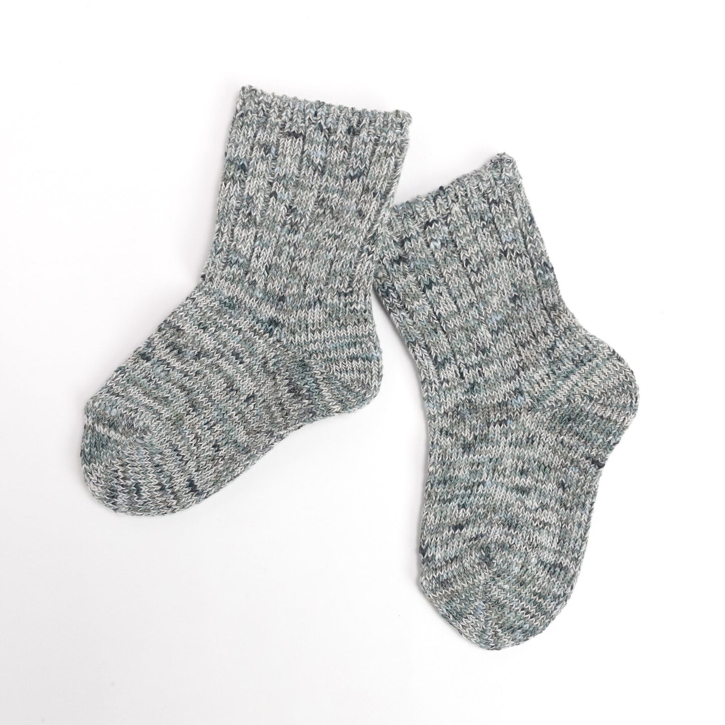 Heather Cotton Kids Youth Socks