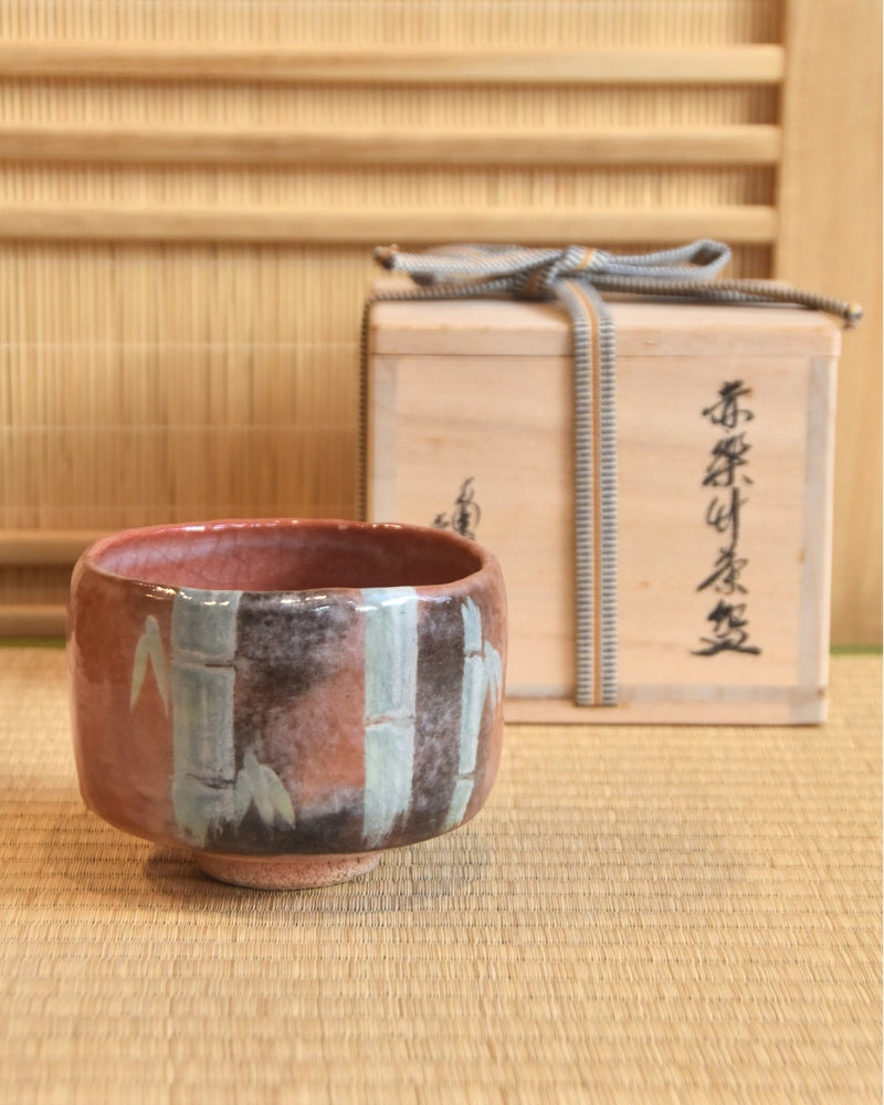 Raku | Bamboo Akaraku/ Red Raku