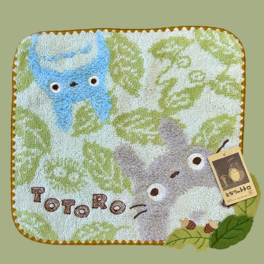 Totoro Towel | Leaf Pile Play