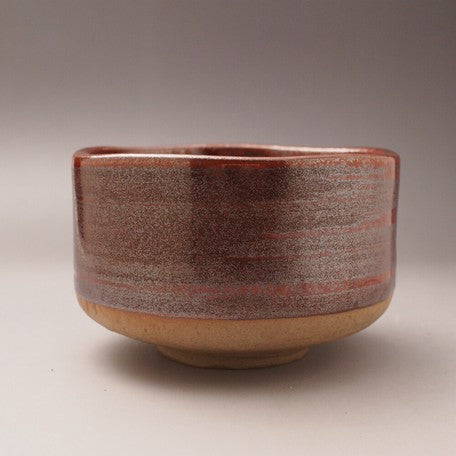 Shinsha Cinnabar Matcha Tea Bowl 辰砂 抹茶碗 美濃焼 日本製