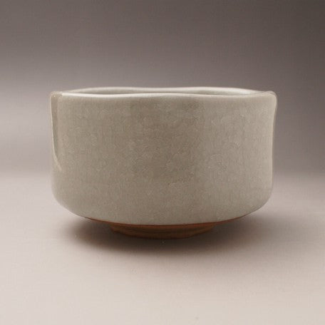 White Kannyu Matcha Tea Bowl 白貫入 抹茶碗 美濃焼 日本製