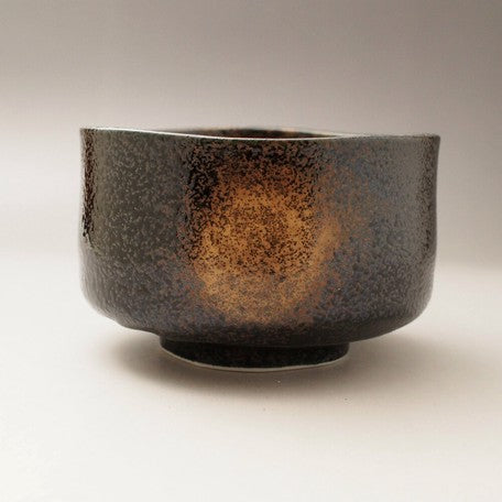 Black Gold Matcha Tea Bowl