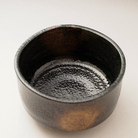 Black Gold Matcha Tea Bowl