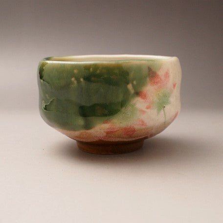 Maple Tree Matcha Tea Bowl (Small Size) l もみじ 抹茶碗 美濃焼 日本製