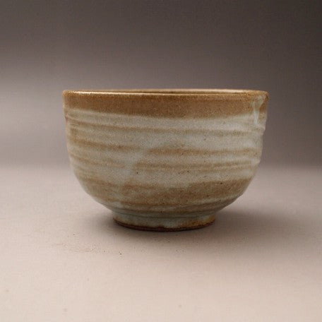 Beige Ash Glaze Matcha Tea Bowl