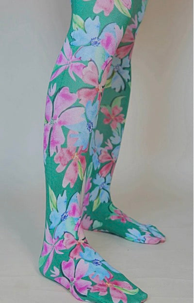 Colorful Bouquet Tights