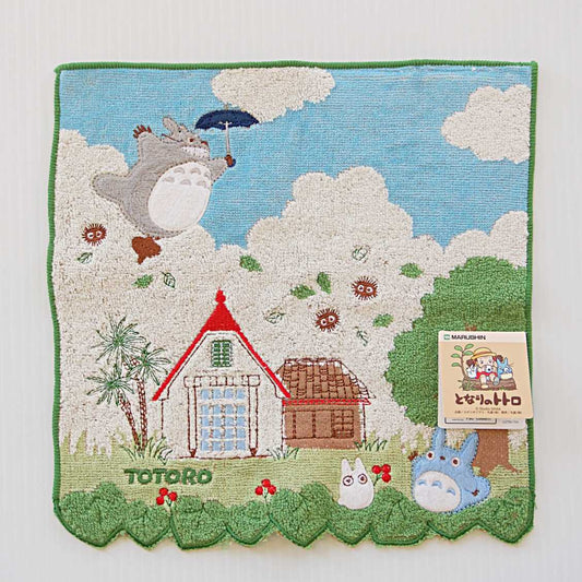 Totoro Mini Towel | A Stroll in the Sky