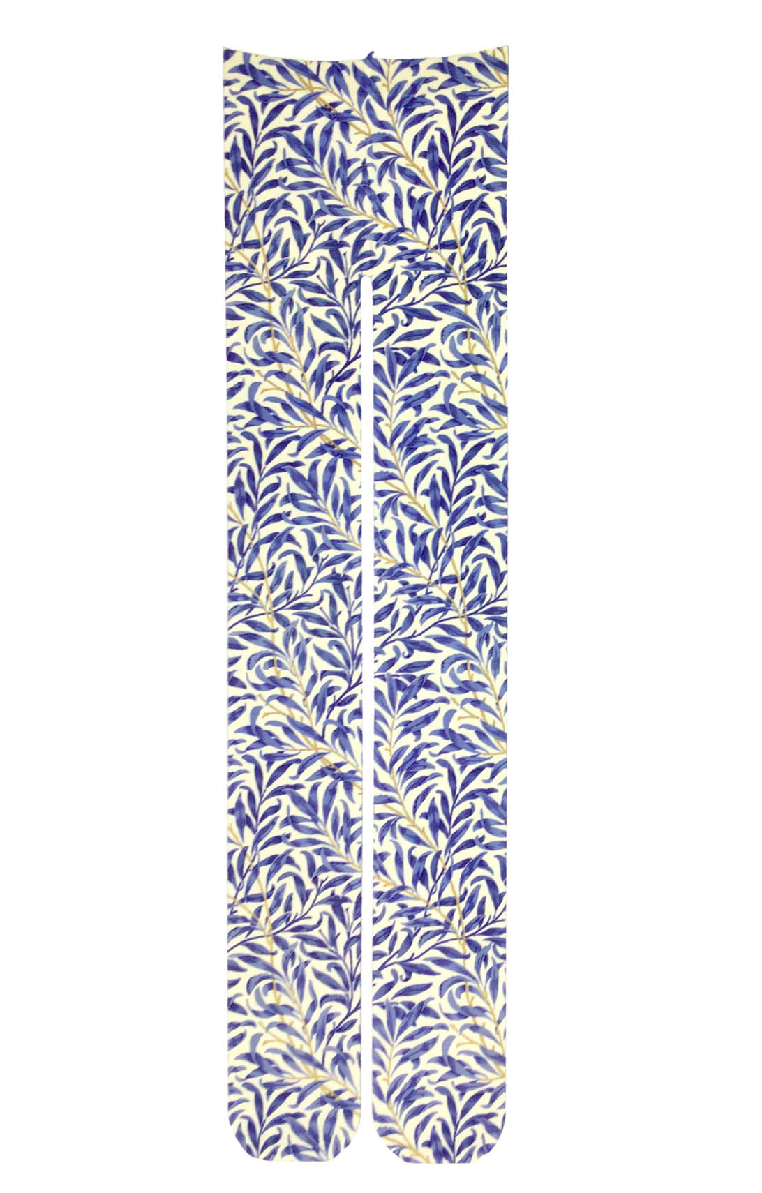 Blue Willow Boughs by William Morris Printed Art Tights