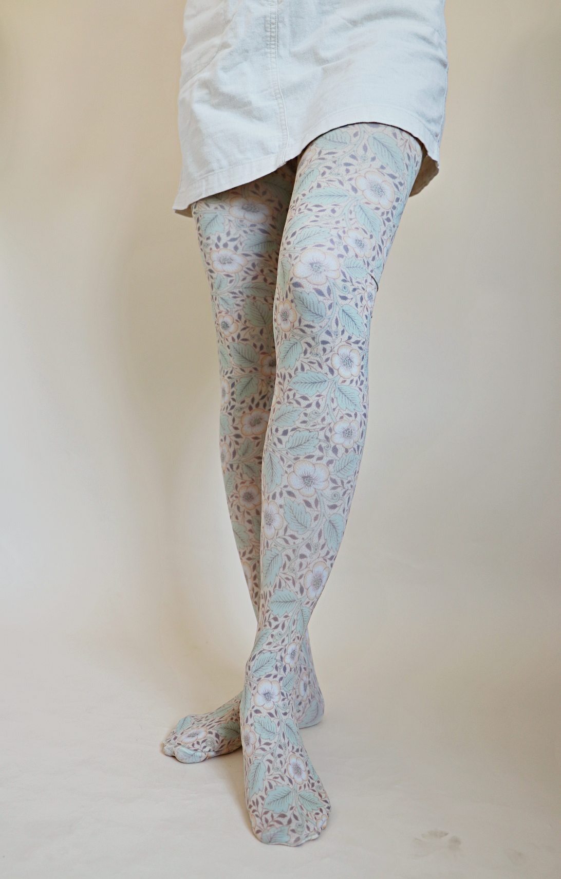 Christchurch By William Morris Printed Art Tights