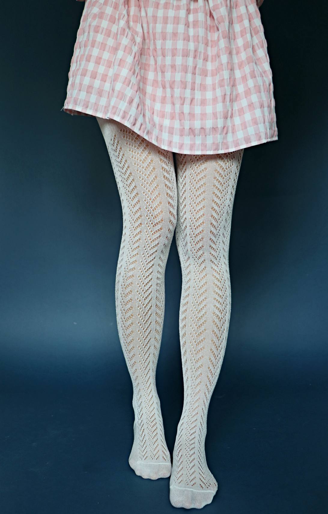 Crochet Chevron Tights