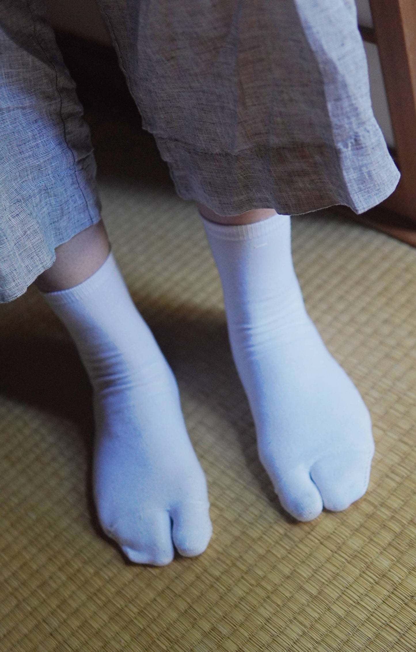 White Tabi Socks