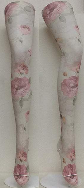 Reminiscence Printed Art Tights