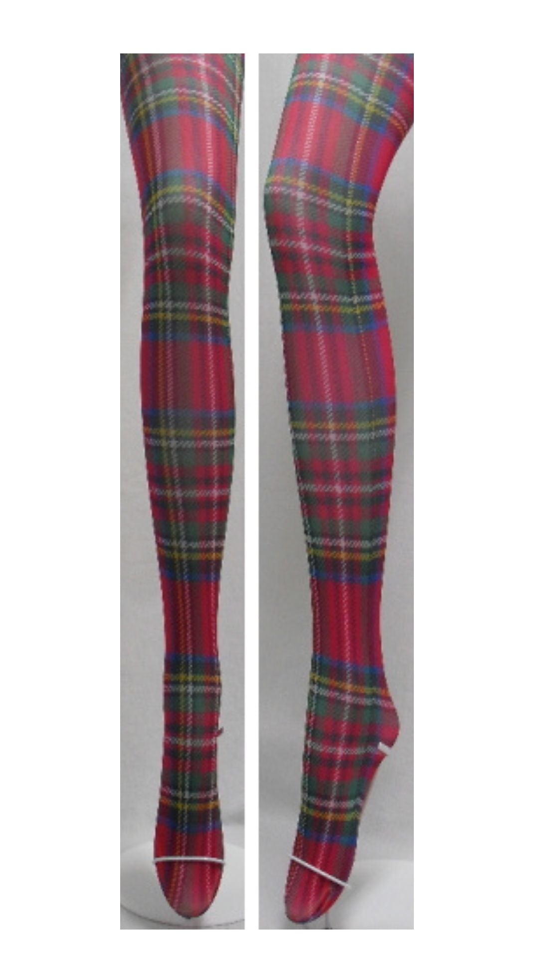 Royal Stewart Tartan Plaid Printed Art Tights