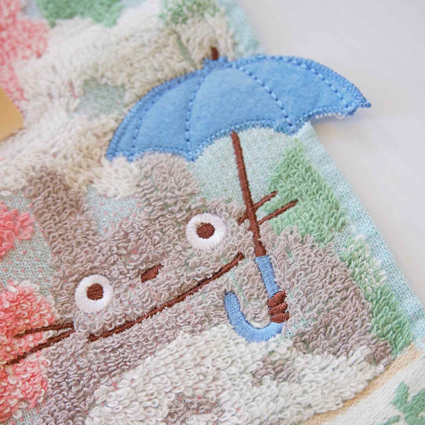 Totoro Mini Towel  | Flower Scenery