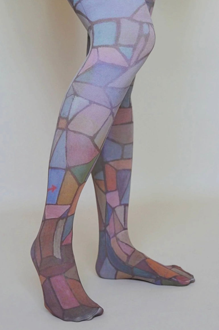 The Way to the Citadel Paul Klee Tights
