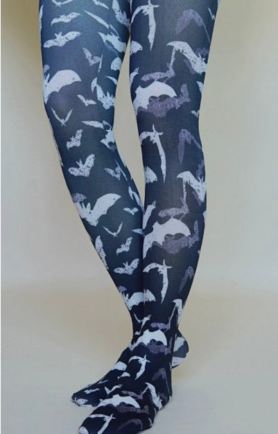 Splattered Bats Tights