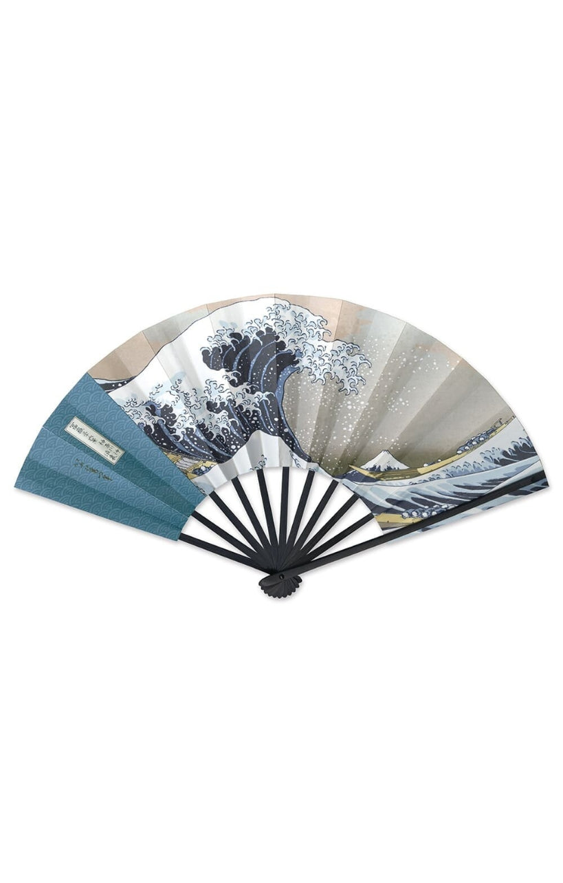 Katsushika Hokusai Hokusai The Great Wave Folding Fan