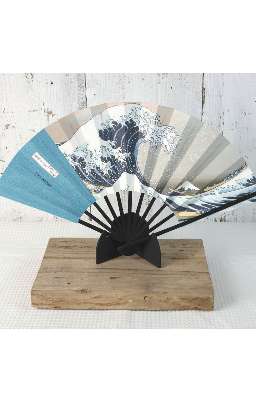 Katsushika Hokusai Hokusai The Great Wave Folding Fan