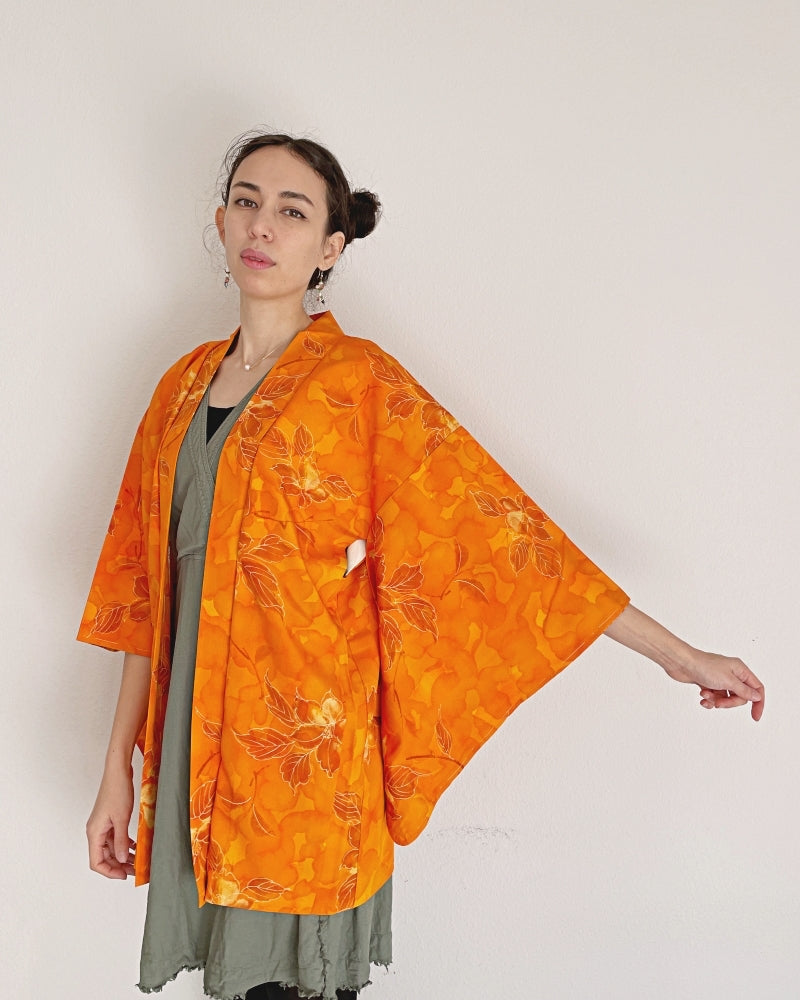 Camellia Haori Kimono Jacket
