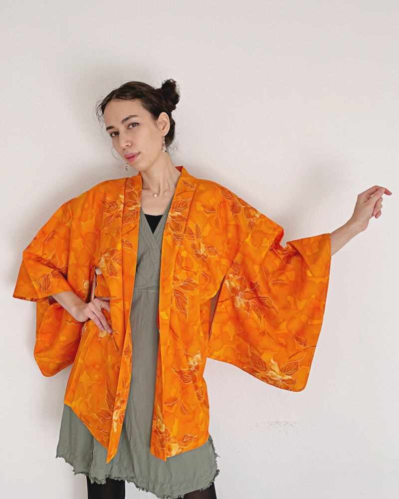 Camellia Haori Kimono Jacket
