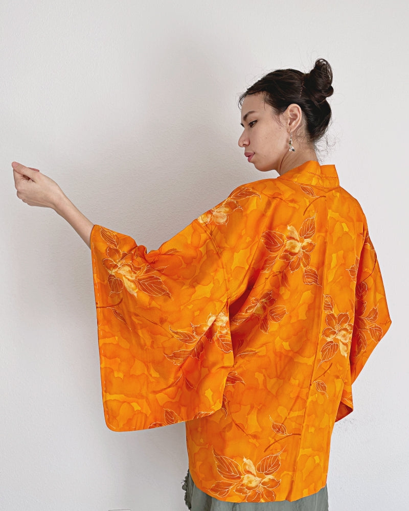 Camellia Haori Kimono Jacket