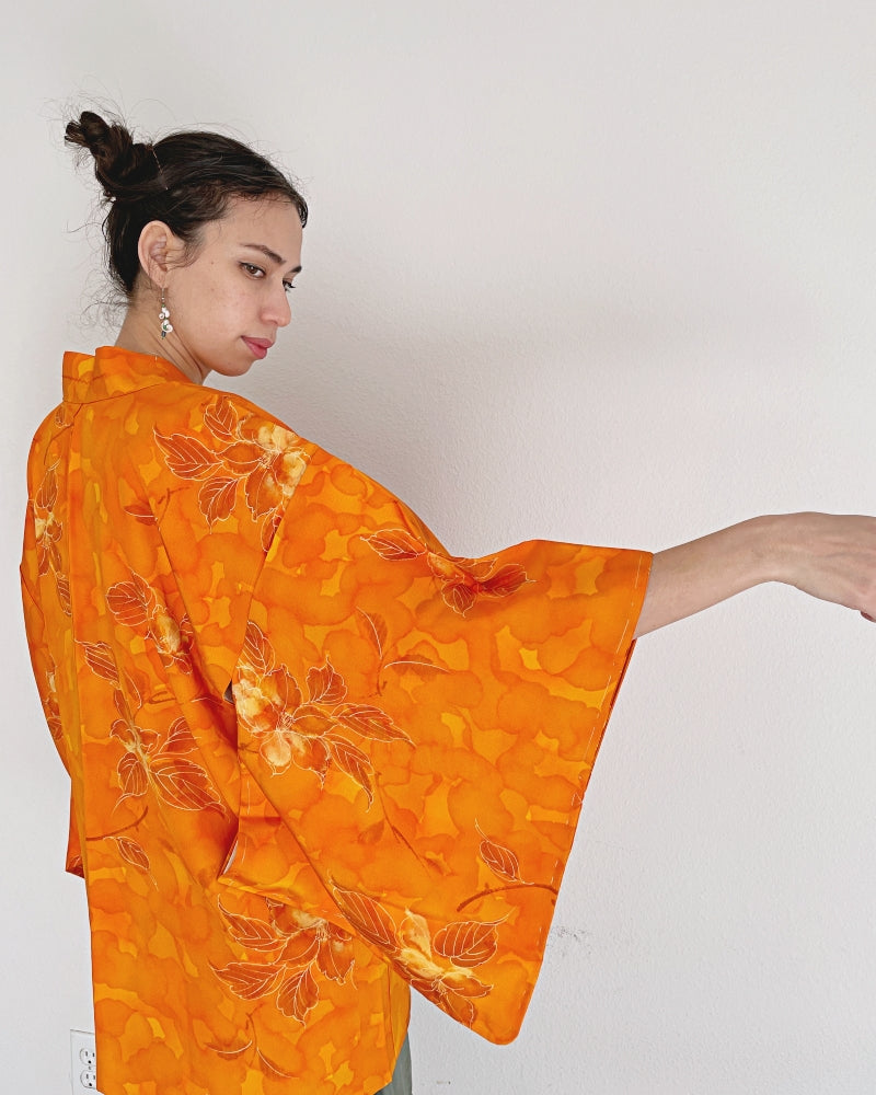 Camellia Haori Kimono Jacket