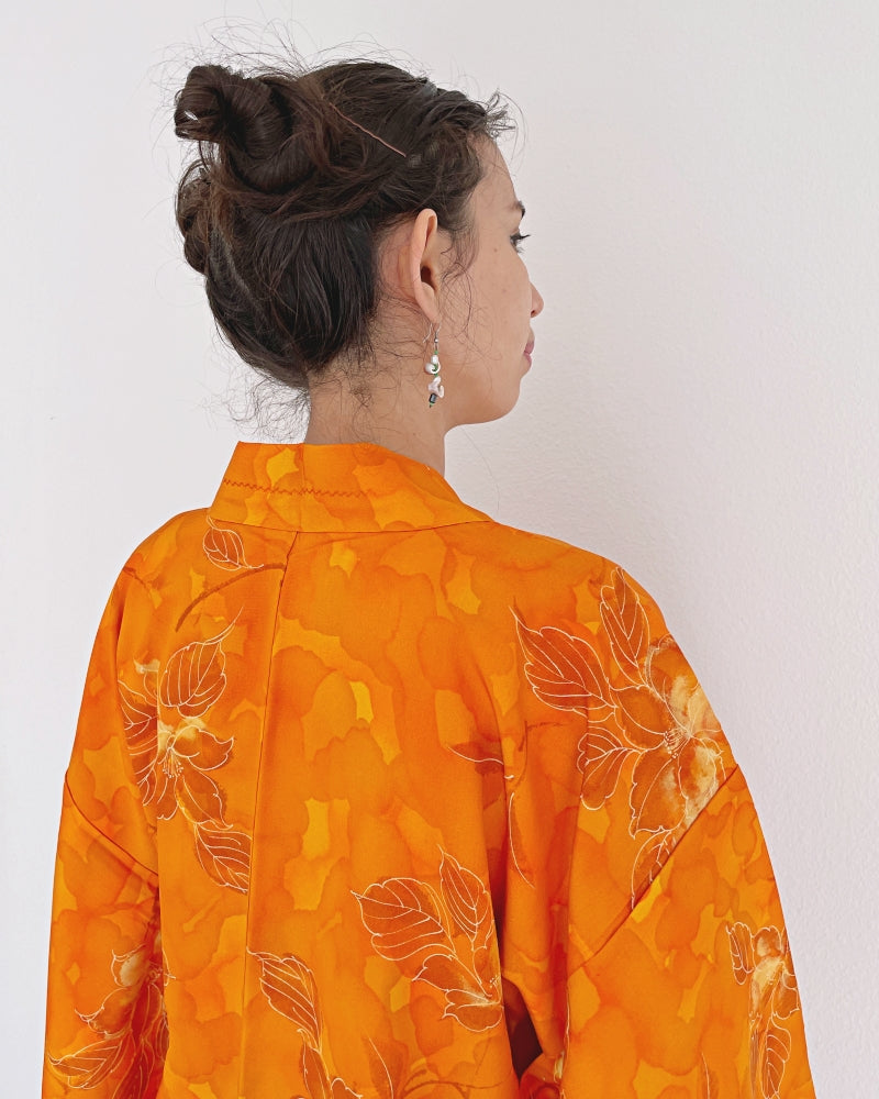 Camellia Haori Kimono Jacket