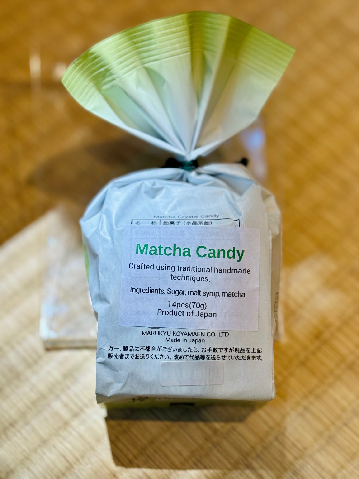 Matcha Hard Candy by Marukyu Koyamaen – LYC - Japanese Artisan Gifts -