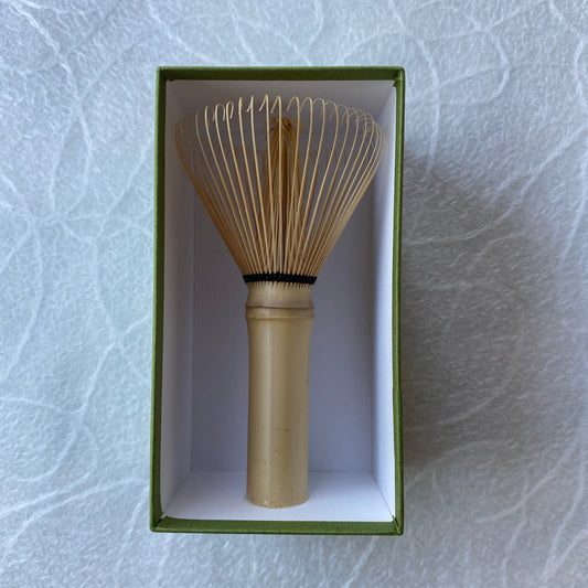 Tenmoku White Bamboo Whisk