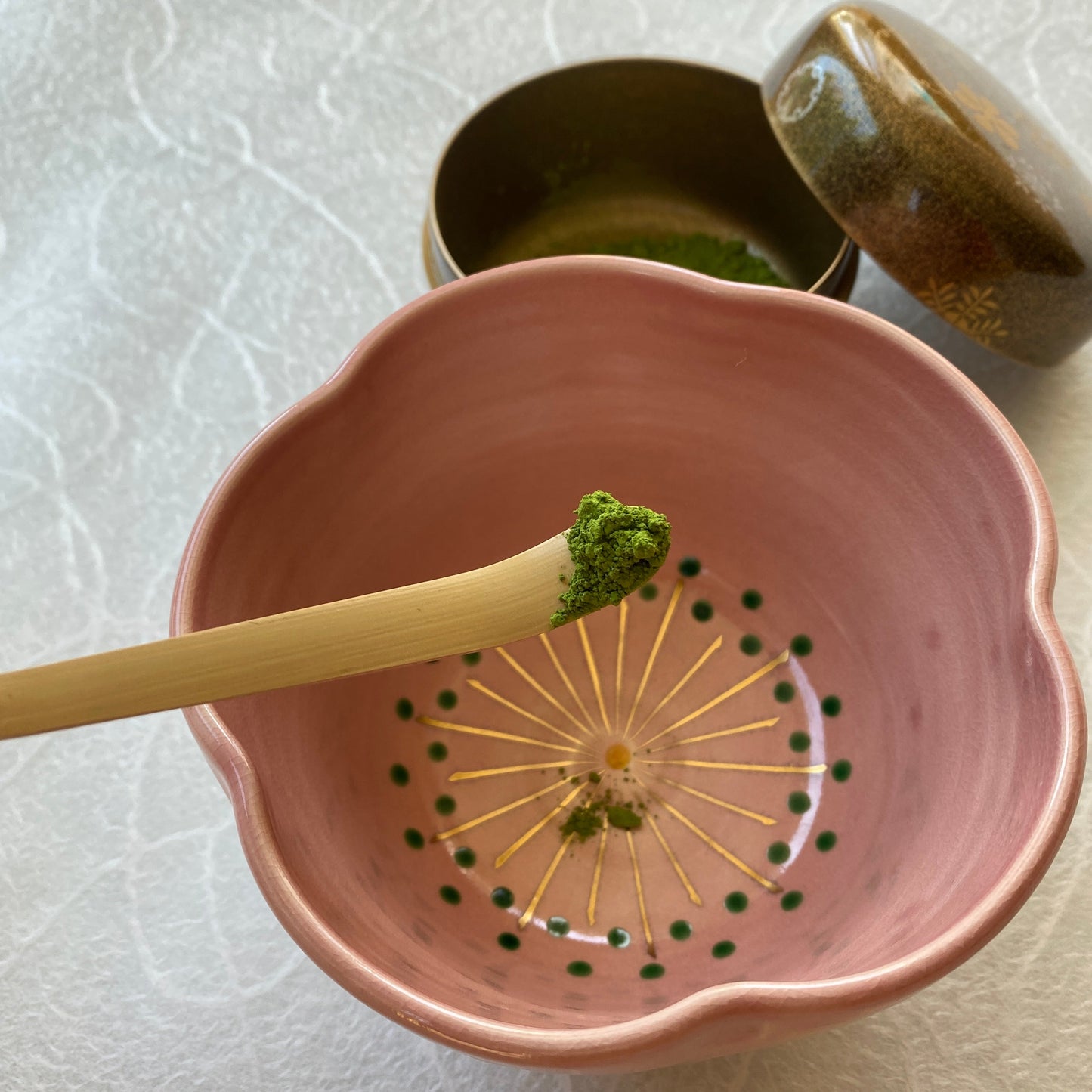 White Bamboo Matcha Scoop