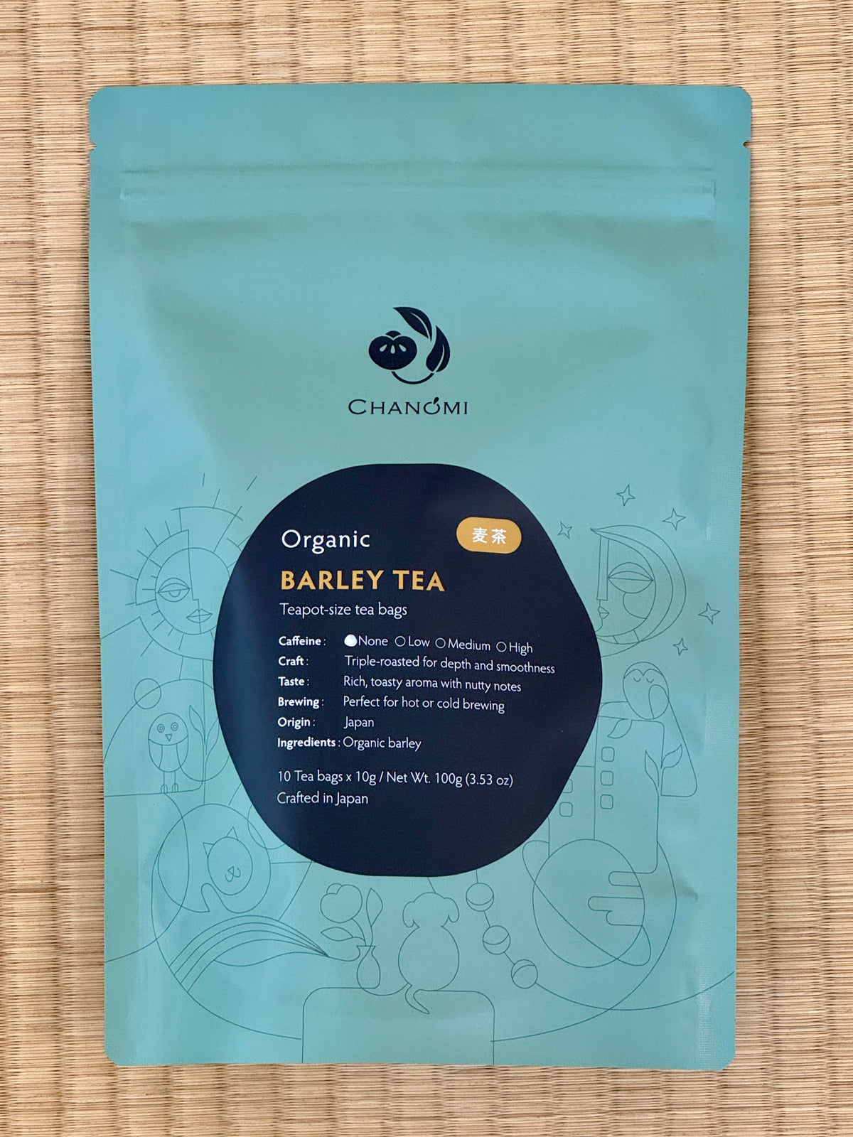 Barley Tea Bags (Mugicha) Teapot Size Bags by CHANOMI