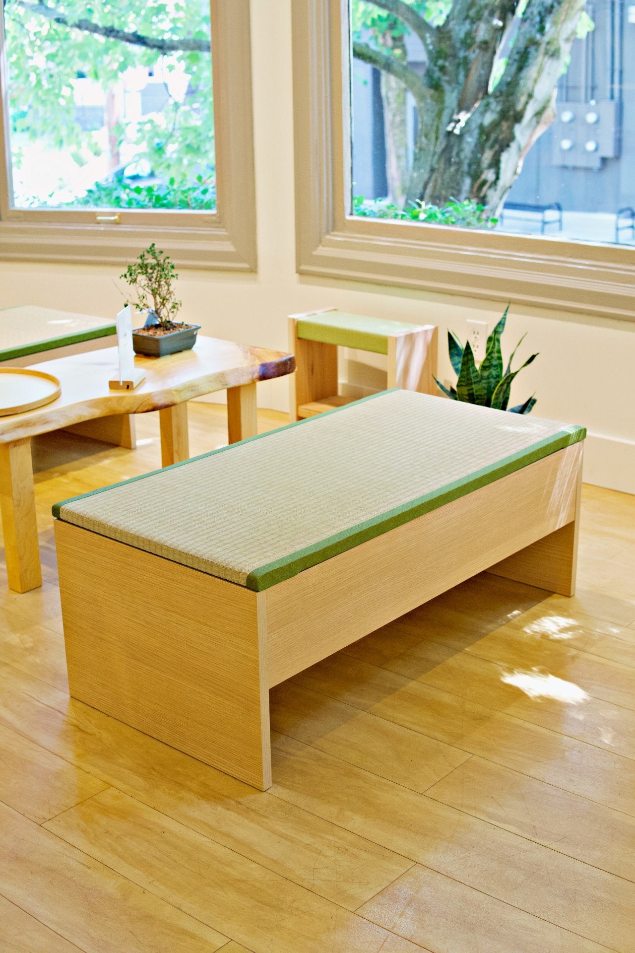 Tatami Mat Top Bench