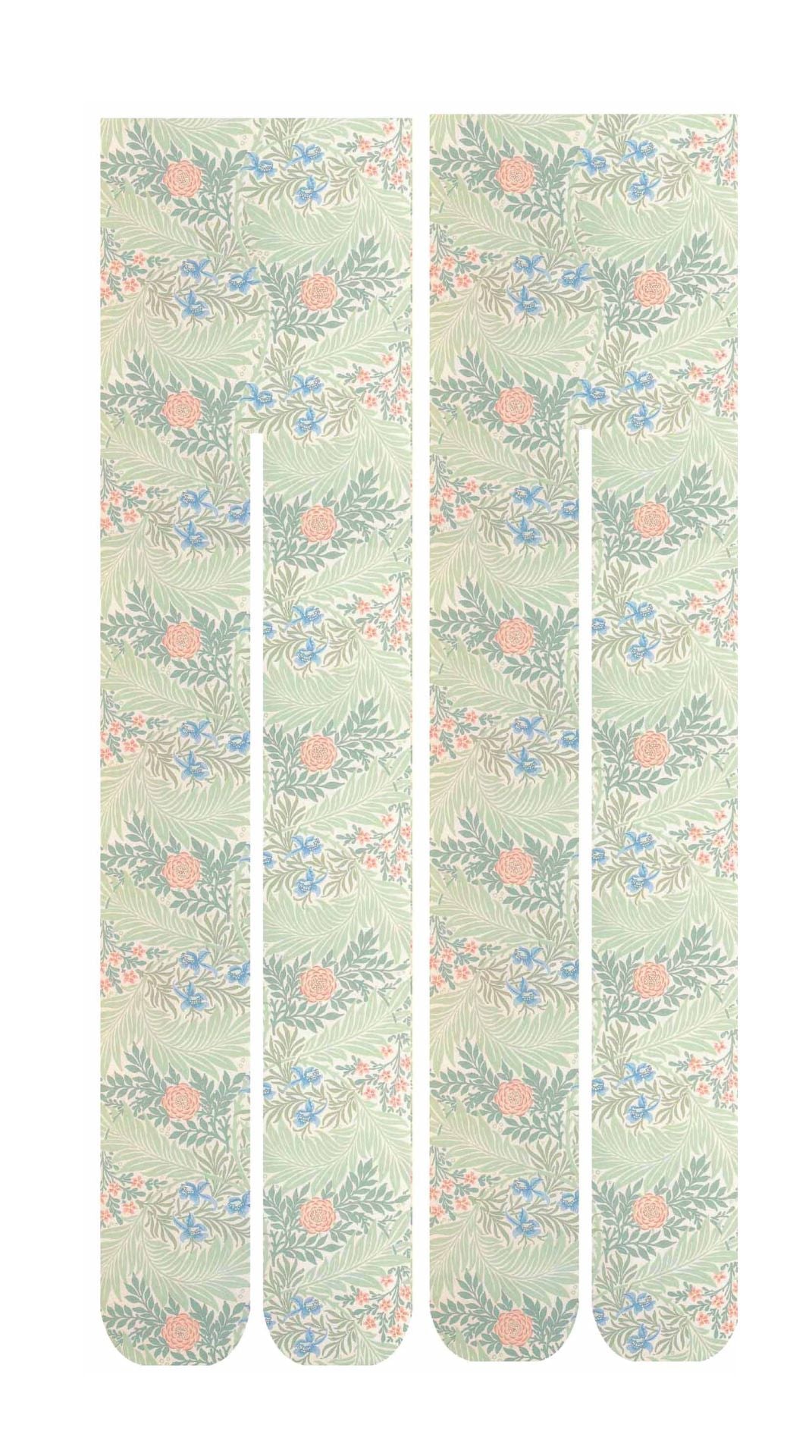 Larkspur By William Morris Printed Art Tights