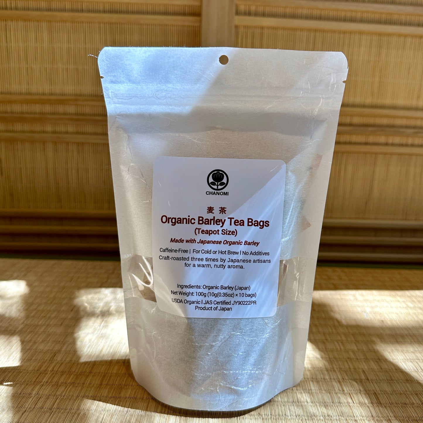 Barley Tea Bags (Mugicha) Teapot Size Bags by CHANOMI