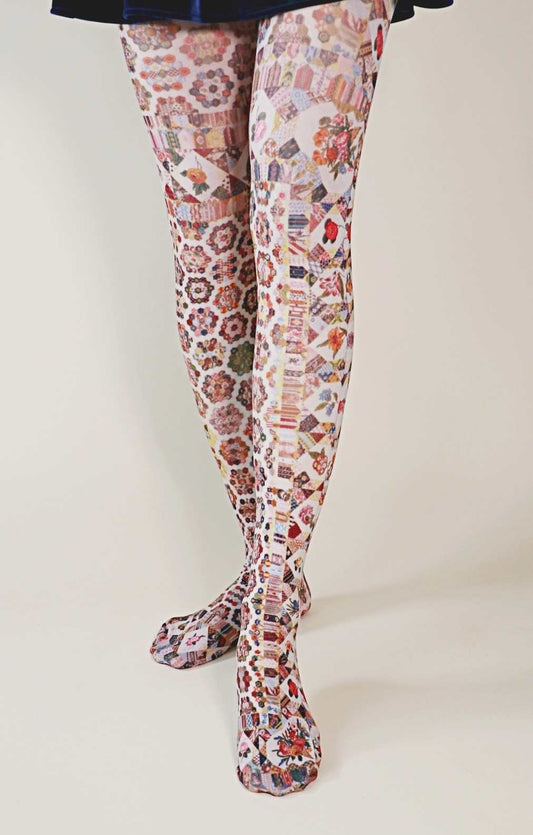 Quilt l The Metropolitan Art Museum Printed Art Tights