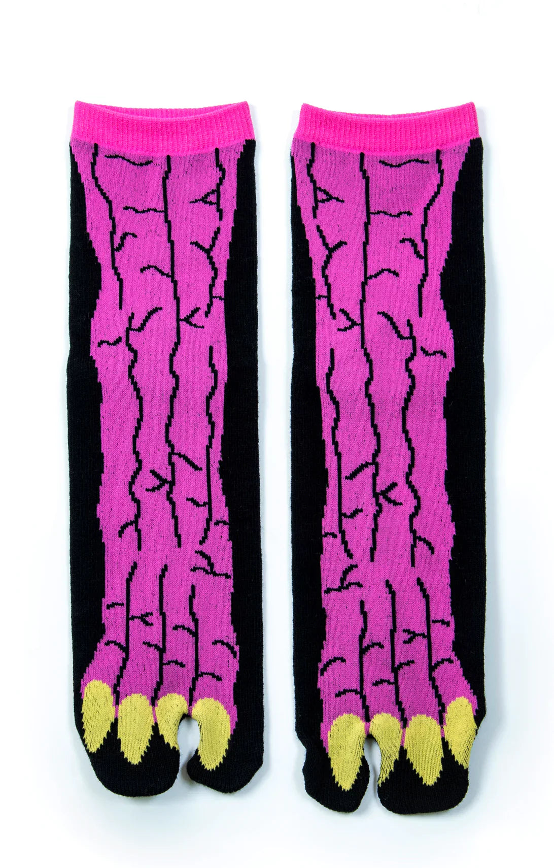 NINJA SOCKS' GODZILLA TABI SOCKS Black, a product name based on the Japanese monster movie "Godzilla