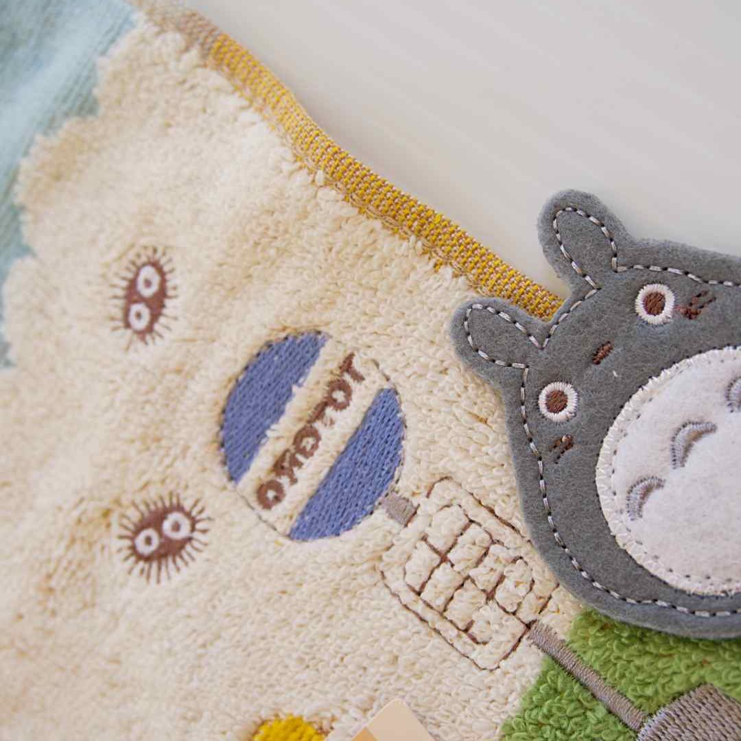 Totoro Mini Towel  | The Catbus and Totoro