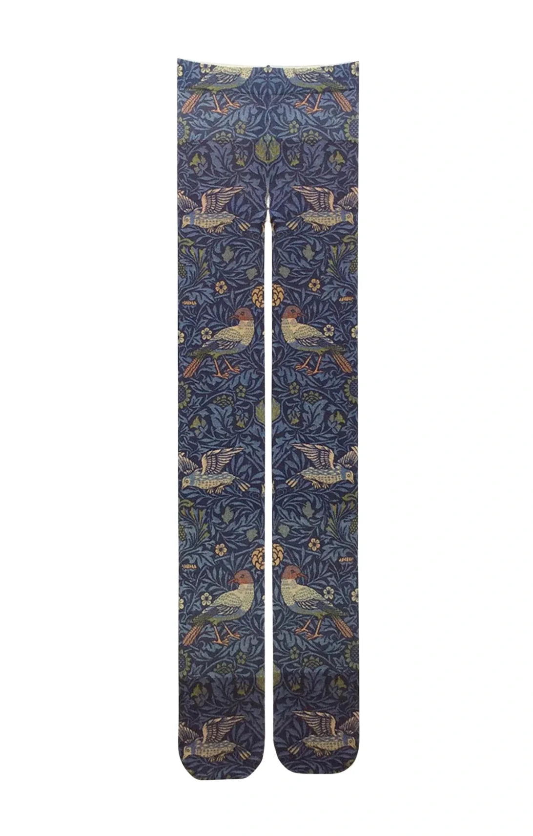 Tabbisocks’s Bird By William Morris Printed Art Tights