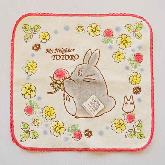 Totoro Mini Towel  |  Wild Red Strawberry